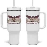 Vintage Missouri Eagle Tumbler With Handle Missouri The Show Me State Retro Distressed