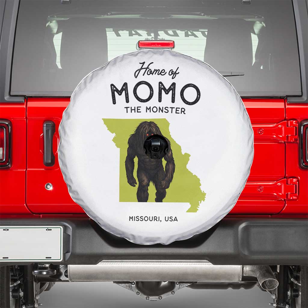 Louisiana Missouri Cryptid Lover Spare Tire Cover Home Of Momo The Monster