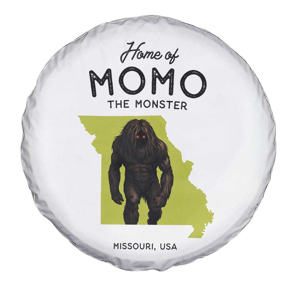 Louisiana Missouri Cryptid Lover Spare Tire Cover Home Of Momo The Monster