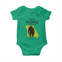 Louisiana Missouri Cryptid Lover Baby Onesie Home Of Momo The Monster