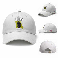 Louisiana Missouri Cryptid Lover Baseball Cap Home Of Momo The Monster