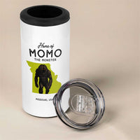 Louisiana Missouri Cryptid Lover 4 in 1 Can Cooler Tumbler Home Of Momo The Monster