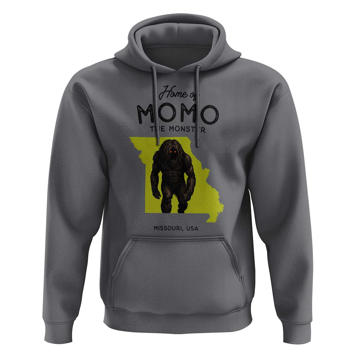 Louisiana Missouri Cryptid Lover Hoodie Home Of Momo The Monster