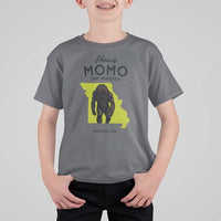 Louisiana Missouri Cryptid Lover T Shirt For Kid Home Of Momo The Monster