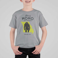 Louisiana Missouri Cryptid Lover T Shirt For Kid Home Of Momo The Monster