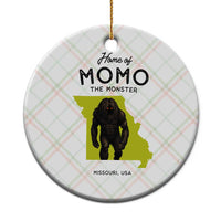 Louisiana Missouri Cryptid Lover Ceramic Ornament Home Of Momo The Monster