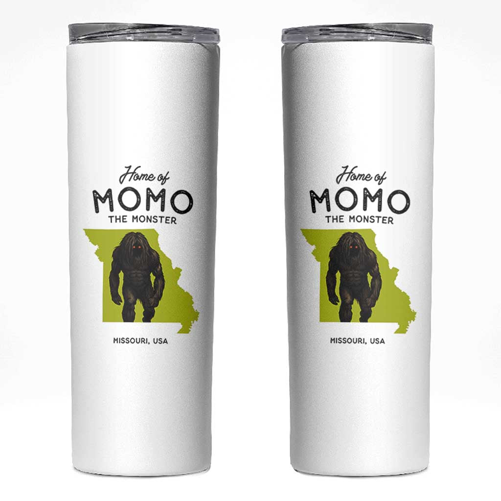 Louisiana Missouri Cryptid Lover Skinny Tumbler Home Of Momo The Monster