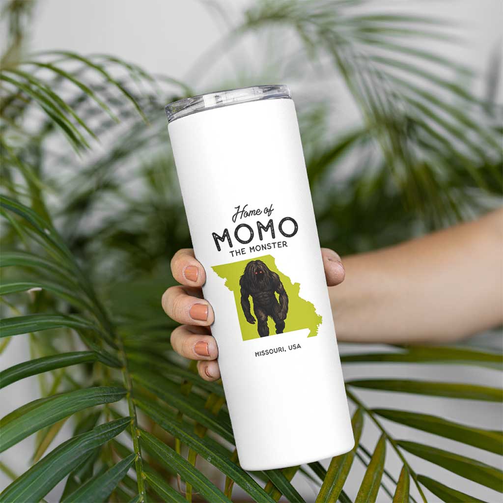 Louisiana Missouri Cryptid Lover Skinny Tumbler Home Of Momo The Monster