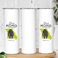 Louisiana Missouri Cryptid Lover Skinny Tumbler Home Of Momo The Monster