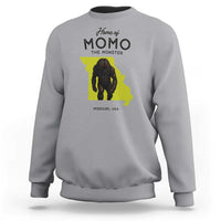 Louisiana Missouri Cryptid Lover Sweatshirt Home Of Momo The Monster