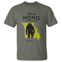 Louisiana Missouri Cryptid Lover T Shirt Home Of Momo The Monster