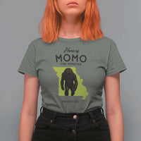 Louisiana Missouri Cryptid Lover T Shirt For Women Home Of Momo The Monster