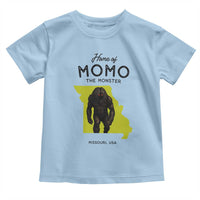 Louisiana Missouri Cryptid Lover Toddler T Shirt Home Of Momo The Monster