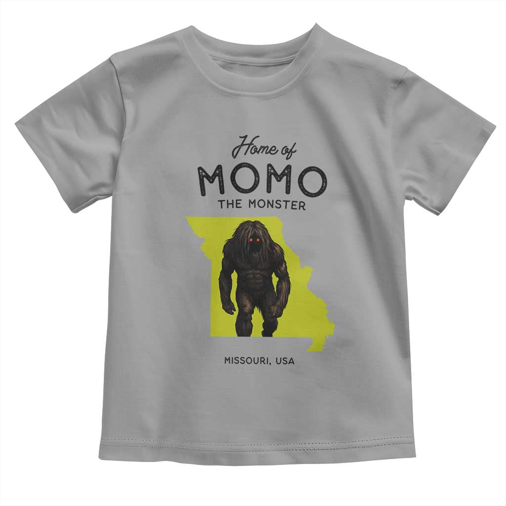 Louisiana Missouri Cryptid Lover Toddler T Shirt Home Of Momo The Monster