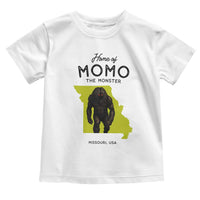 Louisiana Missouri Cryptid Lover Toddler T Shirt Home Of Momo The Monster