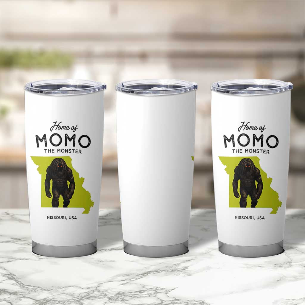 Louisiana Missouri Cryptid Lover Tumbler Cup Home Of Momo The Monster