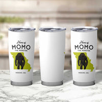 Louisiana Missouri Cryptid Lover Tumbler Cup Home Of Momo The Monster