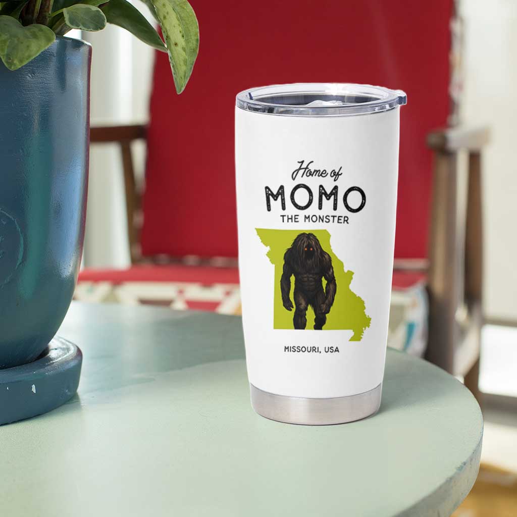 Louisiana Missouri Cryptid Lover Tumbler Cup Home Of Momo The Monster