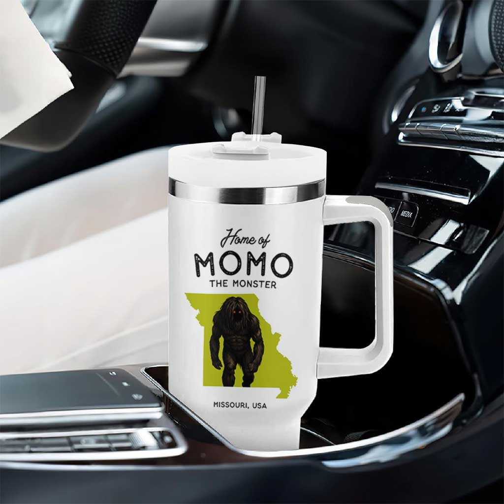 Louisiana Missouri Cryptid Lover Tumbler With Handle Home Of Momo The Monster
