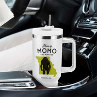 Louisiana Missouri Cryptid Lover Tumbler With Handle Home Of Momo The Monster