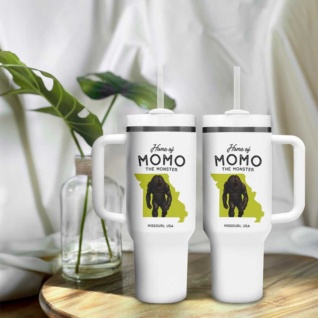 Louisiana Missouri Cryptid Lover Tumbler With Handle Home Of Momo The Monster