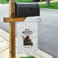 Momo The Monster Folklore Garden Flag Louisiana Missouri Cryptid Lover Gift