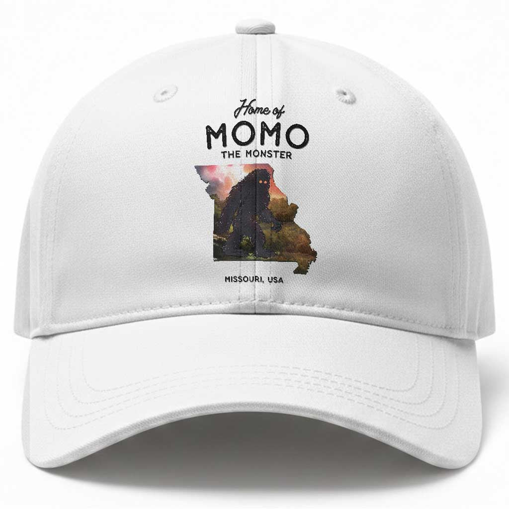 Momo The Monster Folklore Baseball Cap Louisiana Missouri Cryptid Lover Gift