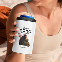 Momo The Monster Folklore 4 in 1 Can Cooler Tumbler Louisiana Missouri Cryptid Lover Gift