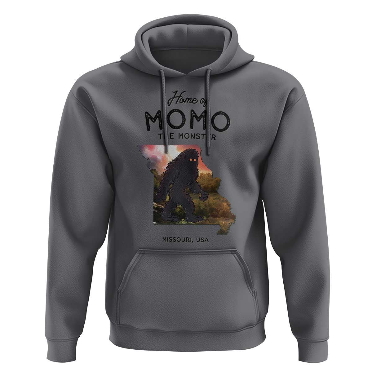 Momo The Monster Folklore Hoodie Louisiana Missouri Cryptid Lover Gift