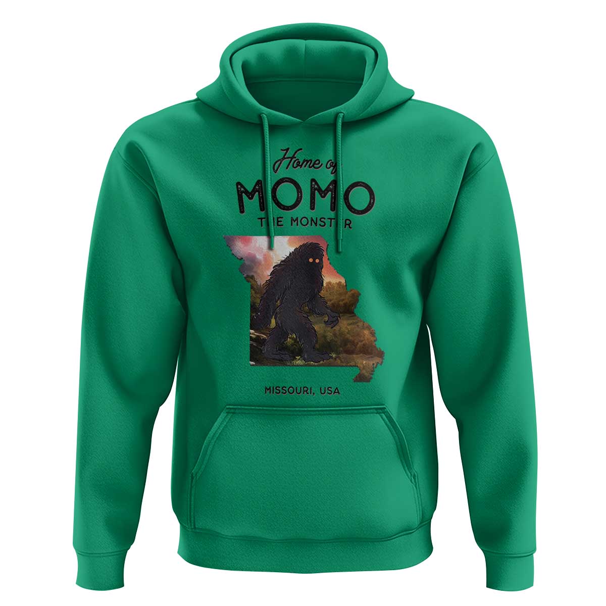 Momo The Monster Folklore Hoodie Louisiana Missouri Cryptid Lover Gift