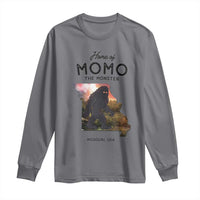 Momo The Monster Folklore Long Sleeve Shirt Louisiana Missouri Cryptid Lover Gift