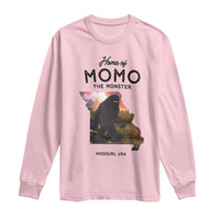 Momo The Monster Folklore Long Sleeve Shirt Louisiana Missouri Cryptid Lover Gift