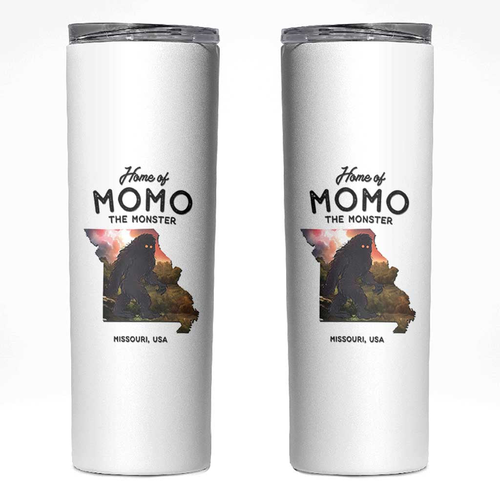 Momo The Monster Folklore Skinny Tumbler Louisiana Missouri Cryptid Lover Gift