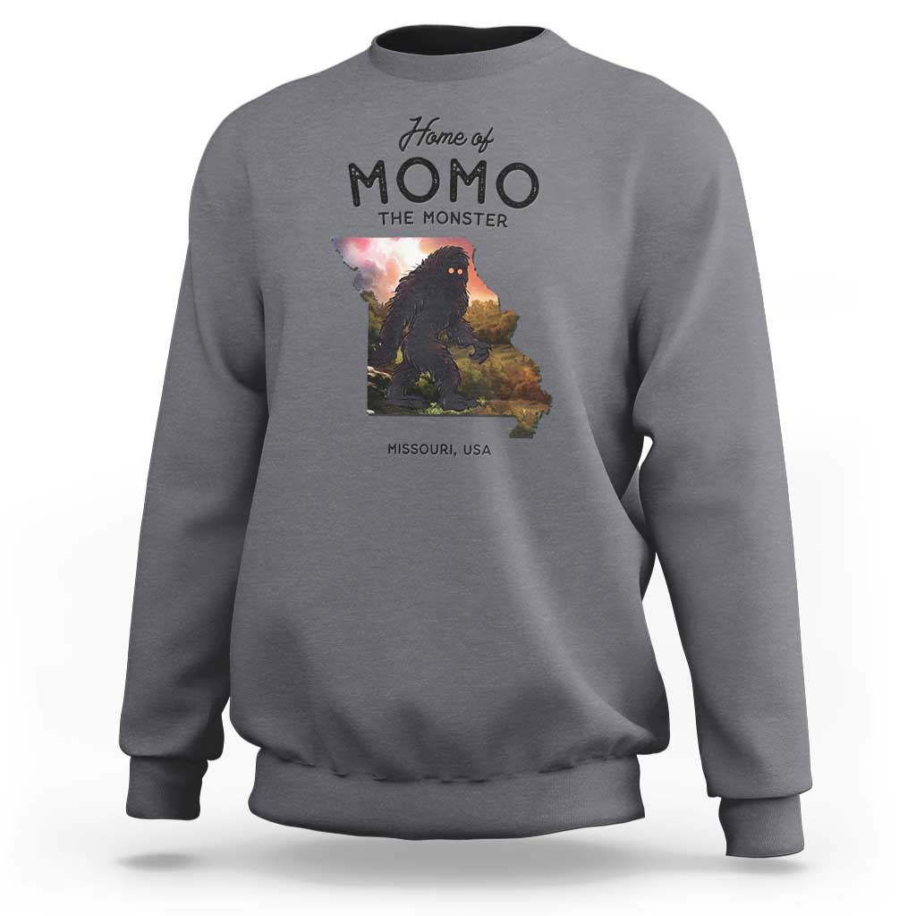 Momo The Monster Folklore Sweatshirt Louisiana Missouri Cryptid Lover Gift