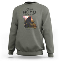 Momo The Monster Folklore Sweatshirt Louisiana Missouri Cryptid Lover Gift