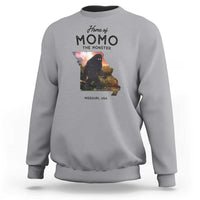Momo The Monster Folklore Sweatshirt Louisiana Missouri Cryptid Lover Gift