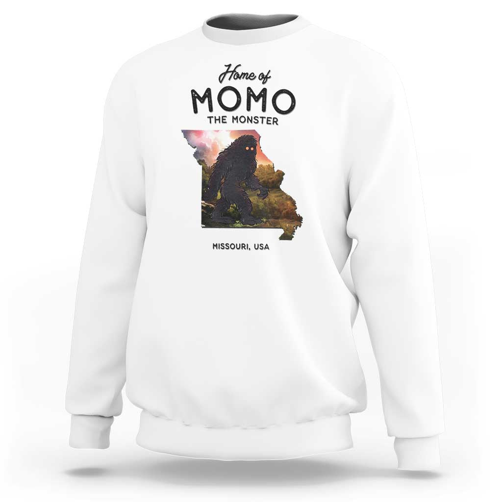 Momo The Monster Folklore Sweatshirt Louisiana Missouri Cryptid Lover Gift