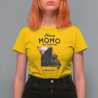 Momo The Monster Folklore T Shirt For Women Louisiana Missouri Cryptid Lover Gift