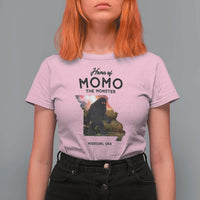 Momo The Monster Folklore T Shirt For Women Louisiana Missouri Cryptid Lover Gift