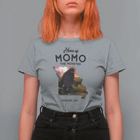 Momo The Monster Folklore T Shirt For Women Louisiana Missouri Cryptid Lover Gift