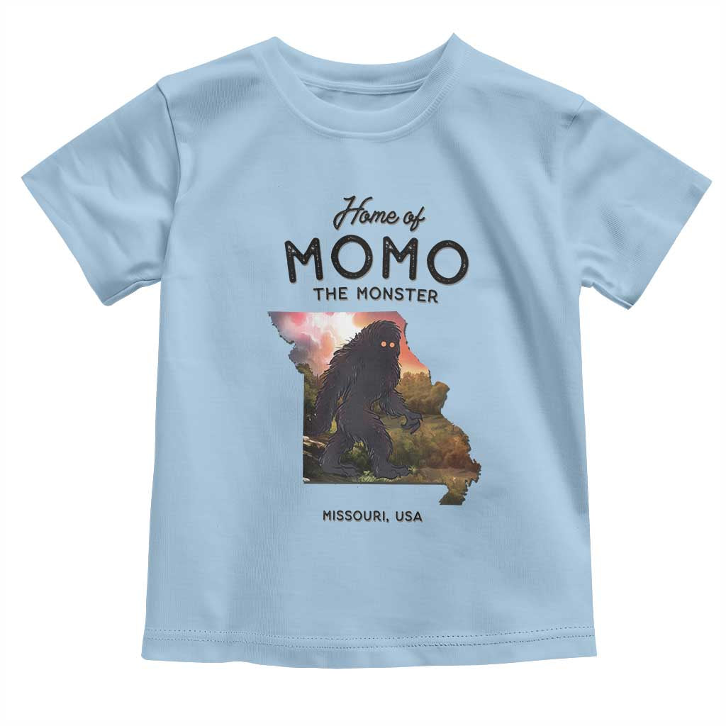 Momo The Monster Folklore Toddler T Shirt Louisiana Missouri Cryptid Lover Gift