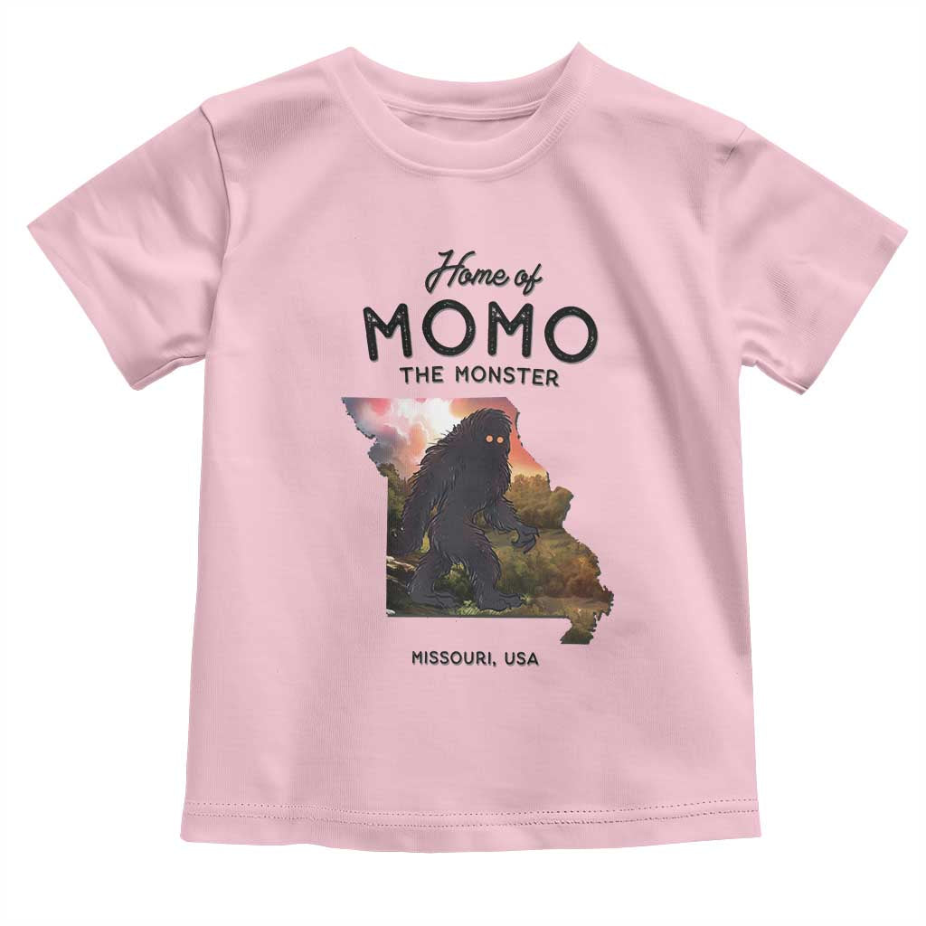 Momo The Monster Folklore Toddler T Shirt Louisiana Missouri Cryptid Lover Gift