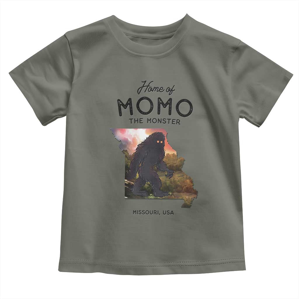 Momo The Monster Folklore Toddler T Shirt Louisiana Missouri Cryptid Lover Gift