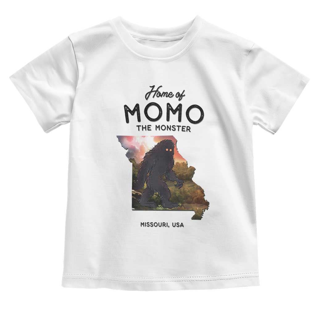 Momo The Monster Folklore Toddler T Shirt Louisiana Missouri Cryptid Lover Gift