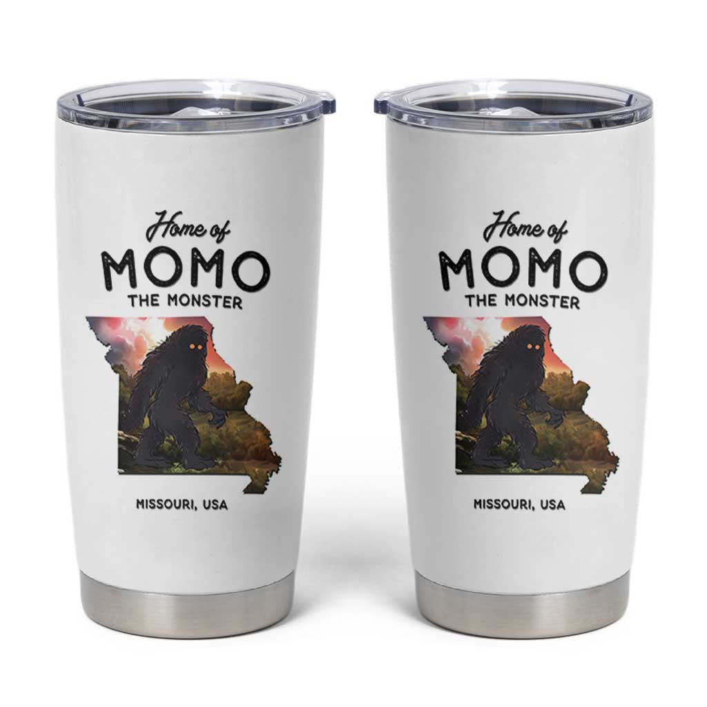 Momo The Monster Folklore Tumbler Cup Louisiana Missouri Cryptid Lover Gift