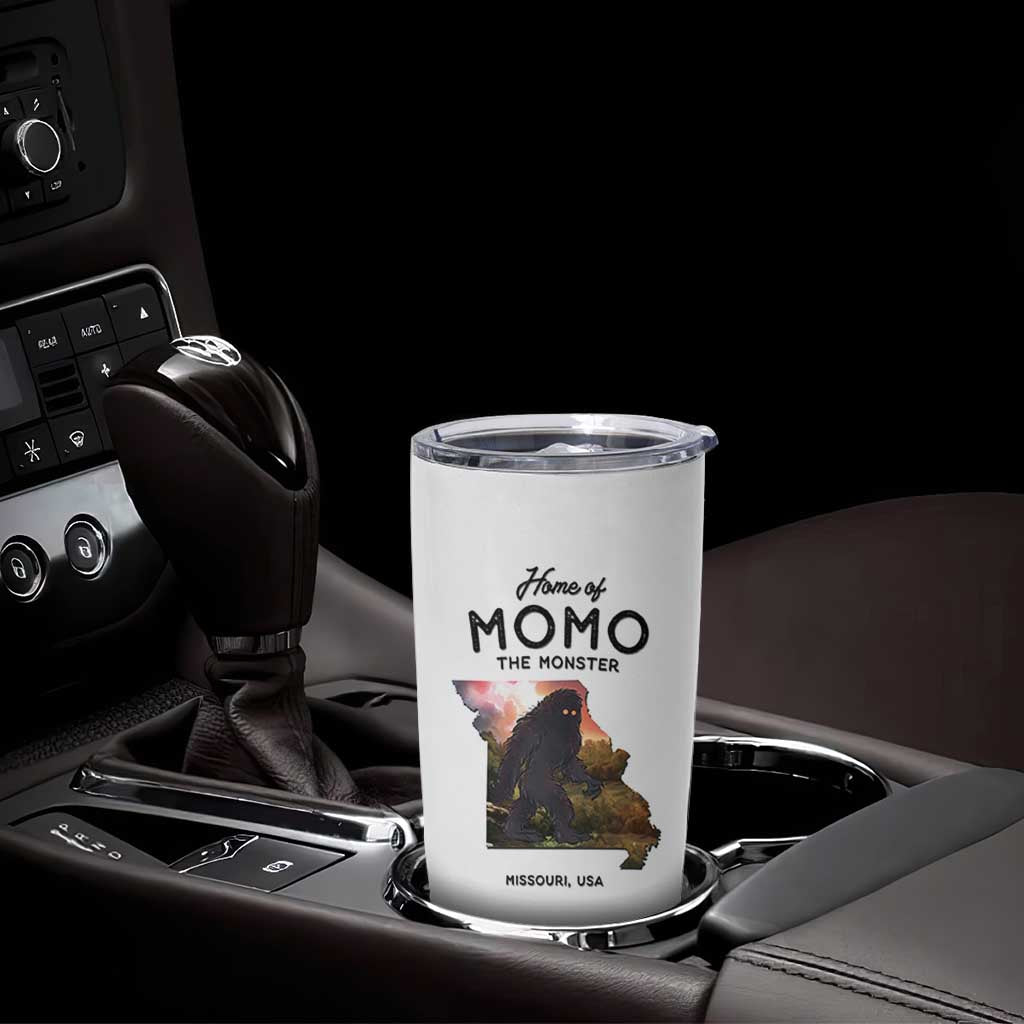 Momo The Monster Folklore Tumbler Cup Louisiana Missouri Cryptid Lover Gift