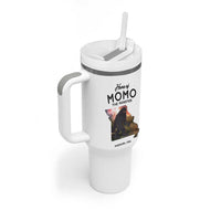 Momo The Monster Folklore Tumbler With Handle Louisiana Missouri Cryptid Lover Gift
