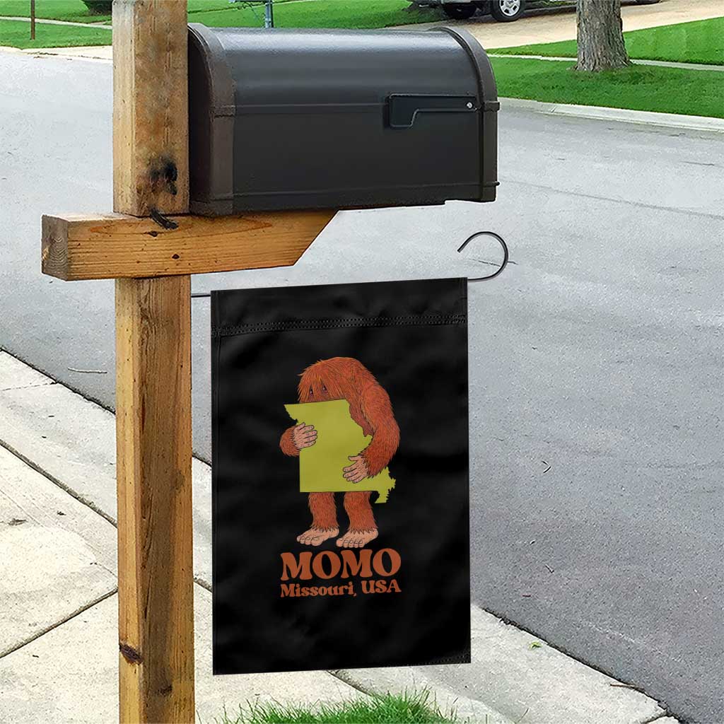 Missouri Cryptid Local Legend Garden Flag Momo The Monster Lover Graphic