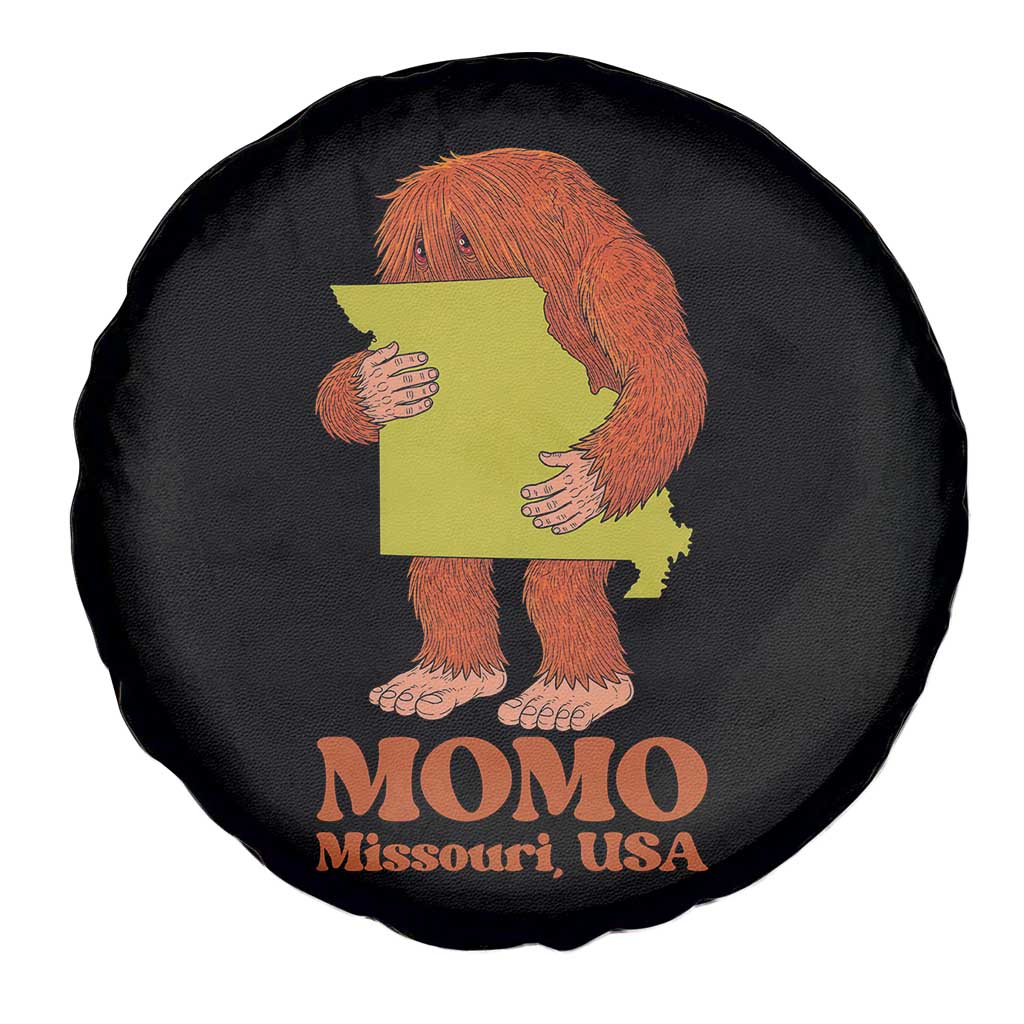 Missouri Cryptid Local Legend Spare Tire Cover Momo The Monster Lover Graphic