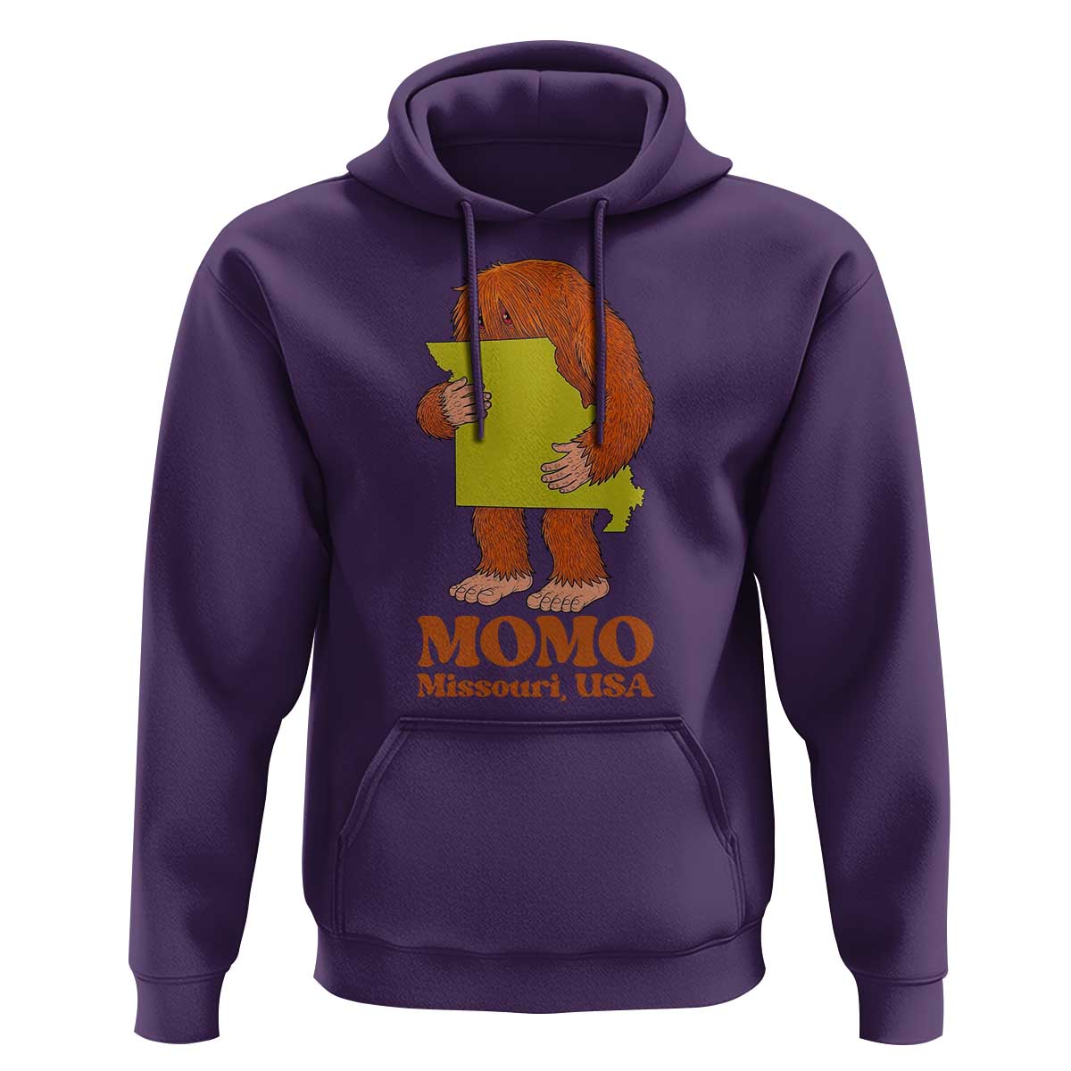 Missouri Cryptid Local Legend Hoodie Momo The Monster Lover Graphic